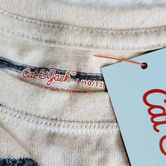 Cat & Jack Girls' Cozy Pullover Sweatshirt (Large) 4KIDD-S - Picture 4 of 4